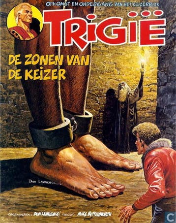 Trigie - De zonen van de keizer - 1e druk 1980 9789032025304, Boeken, Verzenden, Gelezen, D.H. Lawrence