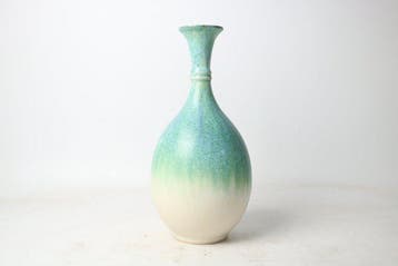 Vaas - Keramiek - Japan - Kraaienek (tsurukubi) (Zonder, Antiek en Kunst