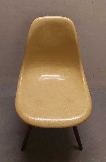 Herman Miller - Stoel - DSW - Glasvezel, Hout, Metaal