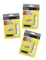 Set van 12 metalen verbindingsplaten met schroeven (100x100, Bricolage & Construction, Verzenden