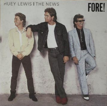 Huey Lewis And The News - Fore!, Verzenden, Gebruikt