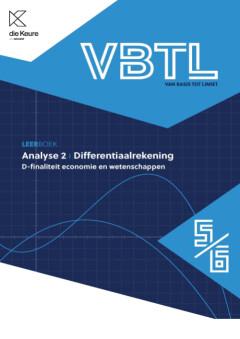 VBTL 5/6 - leerboek Analyse 2: differentiaalrekening, Livres, Verzenden