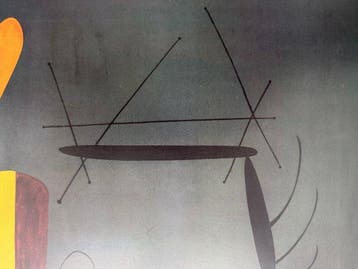 Joan Miro (1893-1983) - Dipinto