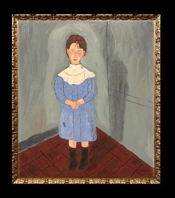 European School (XX) - Little Girl in Blue (After Amedeo