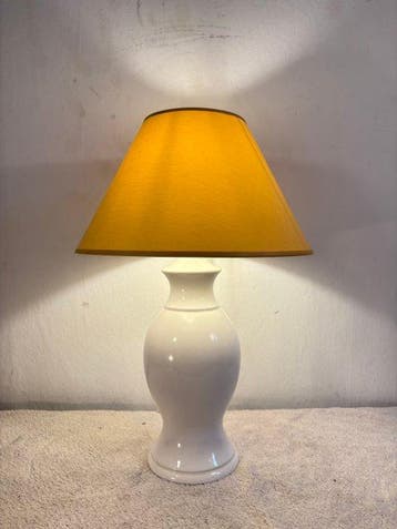 Herda - Lampe de table - Céramique, Textile