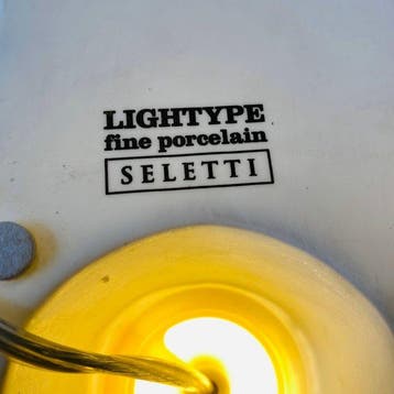 Seletti - Tafellamp - model : O - Keramiek, Antiek en Kunst