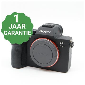 10% korting | Sony A7 III body | Tweedehands, Audio, Tv en Foto, Verzenden, Zo goed als nieuw, Sony