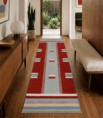 Kilim NimRuz Pasillo - Vloerkleed - 250 cm - 80 cm, Huis en Inrichting, Nieuw
