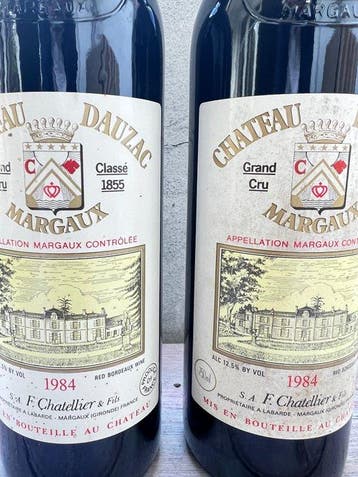 1984 Chateau Dauzac - Margaux Grand Cru Classé - 2, Verzamelen, Nieuw