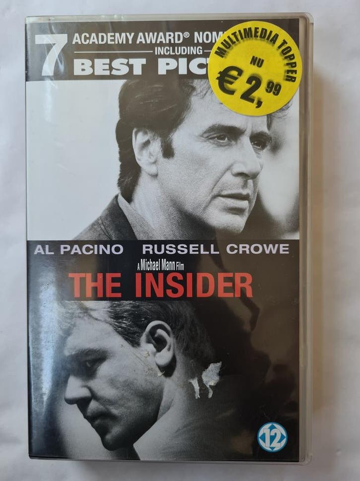 THE INSIDER (VHS), Cd's en Dvd's, VHS | Film, Gebruikt
