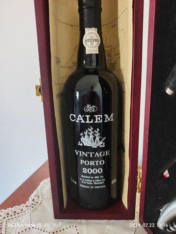 2000 Calem - Vintage Port - Gebotteld in 2002 - Douro - 1, Nieuw