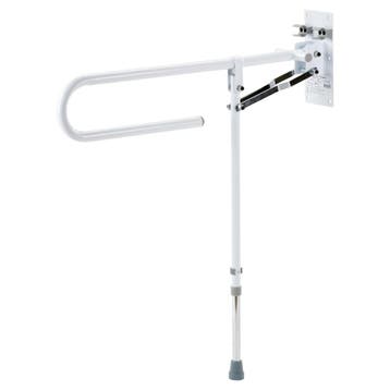 Toiletbeugel met steunpoot 75 cm WIT, Ophalen of Verzenden, Nieuw
