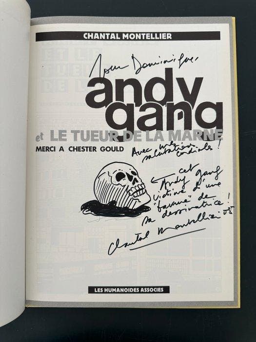 Andy Gang T2 + dédicace - C - 1 Album - Eerste druk - 1980, Boeken, Stripverhalen