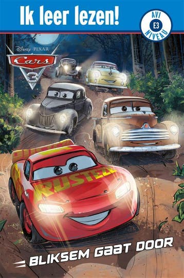 Disney Cars 3, Bliksem gaat door / Ik leer lezen! Disney, Verzenden, Zo goed als nieuw, Disney