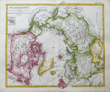 World-Map - Pôle Nord / Canada / Russie / Sibérie /, Boeken, Nieuw