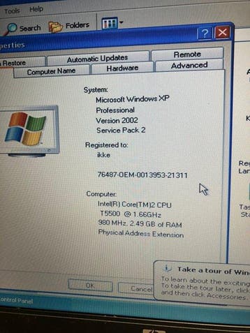 HP, Compaq Compaq nx7400 with core2duo t5500 1,66ghz ,2gb, Nieuw