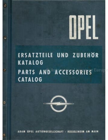 1970 OPEL ASCONA 16 | MANTA A | 1900 ONDERDELENHANDBOEK
