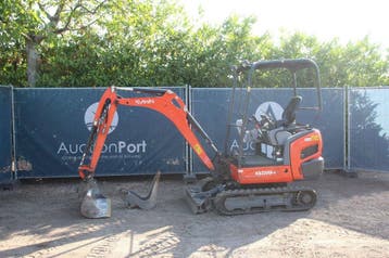 Veiling: Minigraver Kubota KX019-4 Diesel 2019, Ophalen
