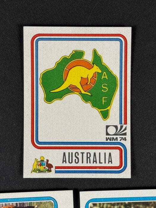1974 Panini München 74 World Cup #104/112 Australia -, Verzamelen, Stickers