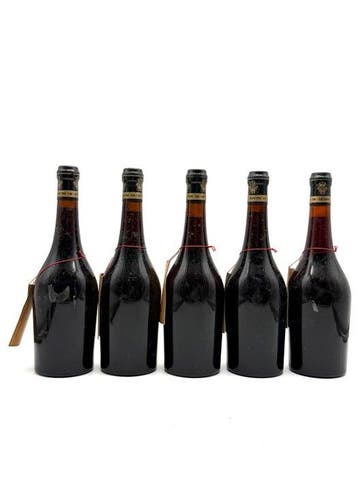 1964 Gattinara - Piëmont - 5 Flessen (0.72L), Nieuw