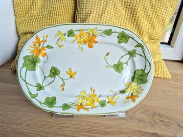 Villeroy & Boch - Schaal - geranium - Keramiek - Vleesplank,