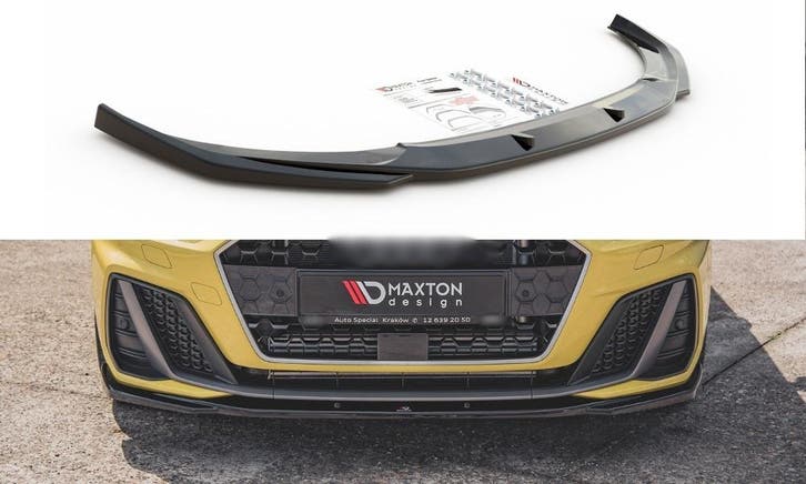 Front Splitter V.2 voor Audi A1 GB S-Line, Autos : Divers, Tuning & Styling, Enlèvement ou Envoi