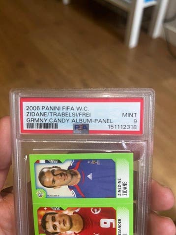 2006 Panini Panini 2006 FIFA World Cup Zinedine Zidane,, Collections