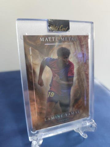 Wild Card Matte Metal Lamine Yamal Insert card, Único 1/1, Nieuw
