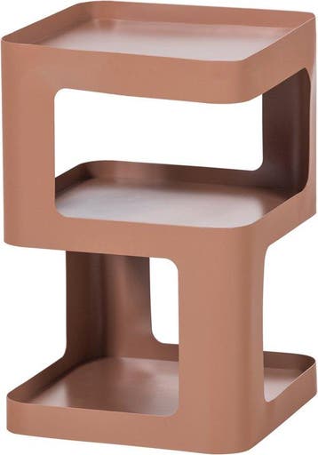 WOOOD Riv Bijzettafel/Nachtkastje - Meta — zo goed als nieuw, Maison & Meubles, Verzenden