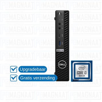 Dell OptiPlex 3080 Mini | i3-10300T | 8GB | 256GB NVMe, Informatique & Logiciels, Verzenden