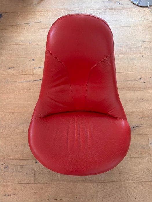 Leolux - Sofa - Leder, Aluminium, Antiquités & Art, Antiquités | Meubles | Chaises & Canapés