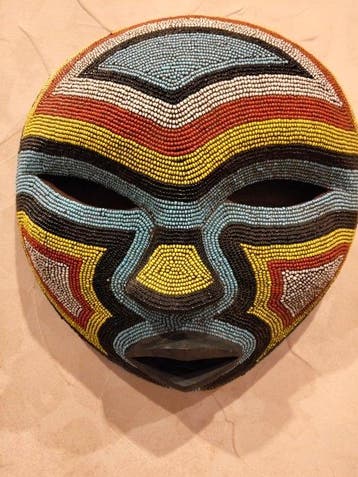 Mask - Bamileke - Afrika - Grote Tribale Masker (Zonder