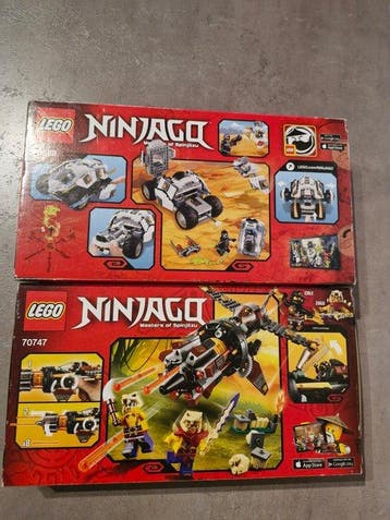 Lego Set - Ninjago - 70588 : Titanium Ninja Tumbler / 70747, Kinderen en Baby's, Speelgoed | Duplo en Lego, Nieuw