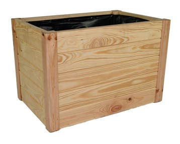 Plantenbak geimpregneerd hout 60 x 40 x 40 cm, Tuin en Terras, Verzenden, Nieuw