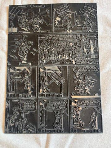 Lucky Luke - Ruée sur lOklahoma - Planche 31 - 1 Plaque, Boeken, Stripverhalen, Nieuw