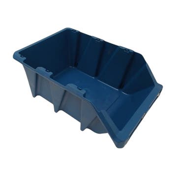 Magazijnbak 264x434x168 mm levensmiddelgeschikt blauw, Ophalen of Verzenden