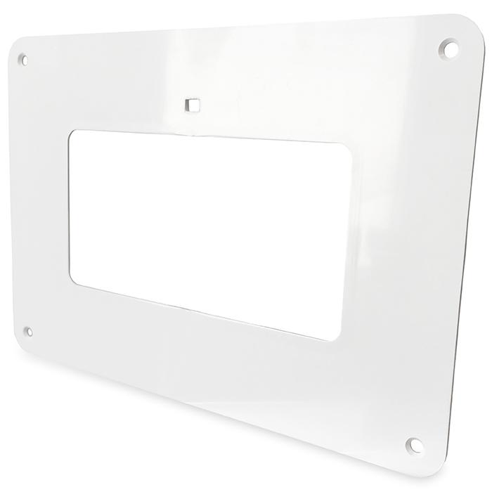 Kunststof afdekplaat voor kanaal 204 x 60mm, Doe-het-zelf en Bouw, Ventilatie en Afzuiging, Nieuw, Verzenden