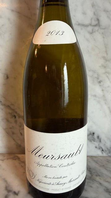 2013 Domaine Leroy Meursault - Meursault Appellation, Nieuw