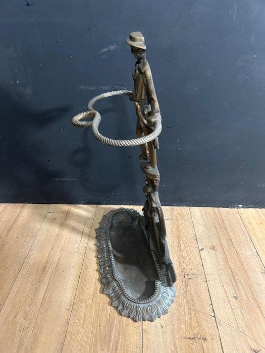 Paraplustandaard/rek - Brons, Antiek en Kunst, Antiek | Overige Antiek