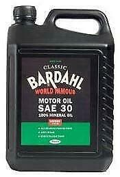 Bardahl Single Grade Classic Motor Oil SAE 30 5ltr, Autos : Divers, Produits d'entretien, Envoi