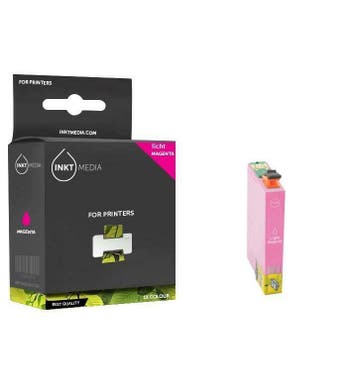 Epson T0806  inktcartridge Licht margenta (inktmedia huismer, Verzenden, Nieuw