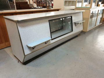 winkeltoog toonbank toog balie kassameubel vintage antiek, Gebruikt, VINTAGE ANTIEK AUTHENTIEK ART DECO 