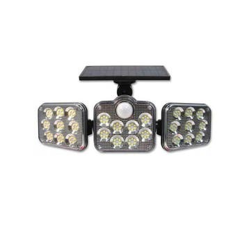 LED Bouwlamp op Solar incl. afstandsbediening en sensor 10, Verzenden, Nieuw