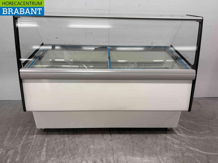 Verrijdbare Combisteel Cuba Schepijsvitrine 13 bakken 230V, Articles professionnels, Horeca | Équipement de cuisine, Enlèvement ou Envoi