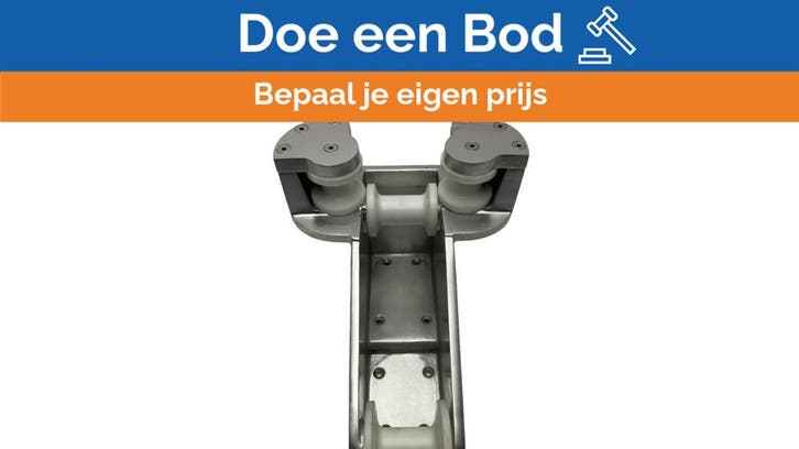 Bieden: Ferretti Yachts aluminium line roller guide, Watersport en Boten, Bootonderdelen, Ophalen of Verzenden