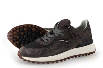 Floris van Bommel Sneakers in maat 42 Bruin, Kleding | Heren, Bruin, Verzenden, Floris van Bommel, Zo goed als nieuw