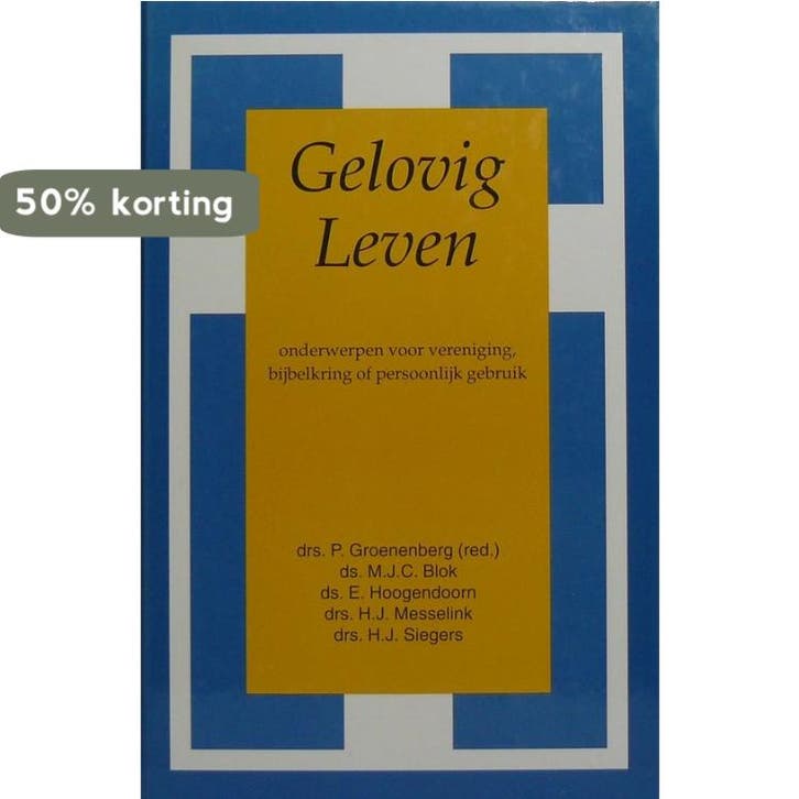 Gelovig leven / RB-serie / 3-1995 9789060475287, Boeken, Godsdienst en Theologie, Gelezen, Verzenden