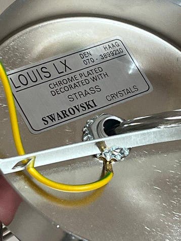 Swarovski - Lustre (2) - Cristal, Chrome, Antiek en Kunst