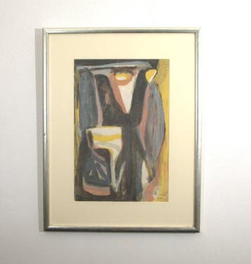 Bram van Velde (1895-1981) - Composition, Antiek en Kunst