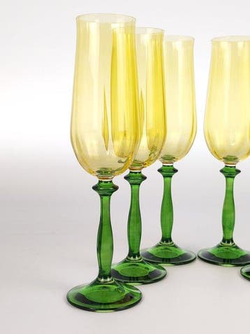 Secoloventesimo - Champagne fluitje (6) - De Gele Bloemen -